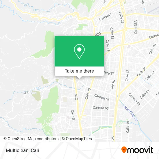 Multiclean map