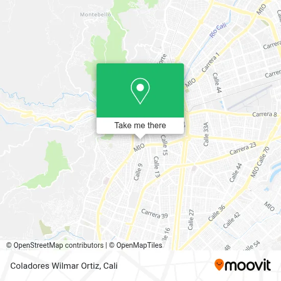 Coladores Wilmar Ortiz map