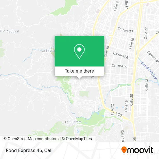 Food Express 46 map