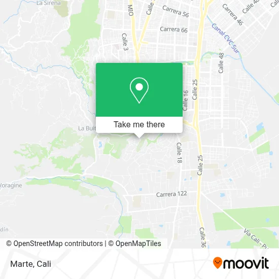 Marte map