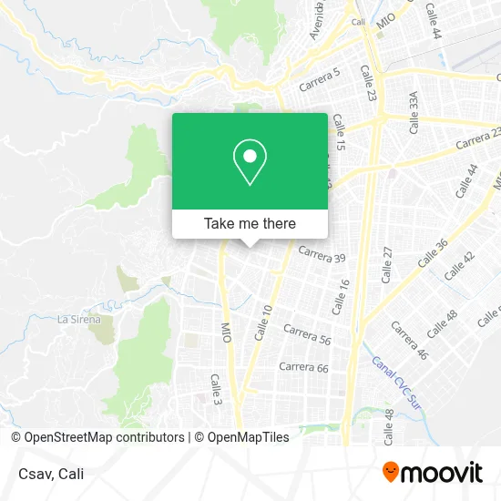 Csav map