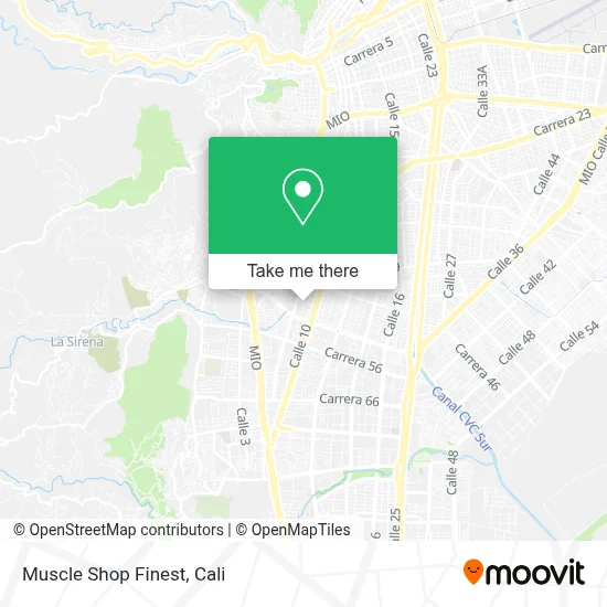 Muscle Shop Finest map