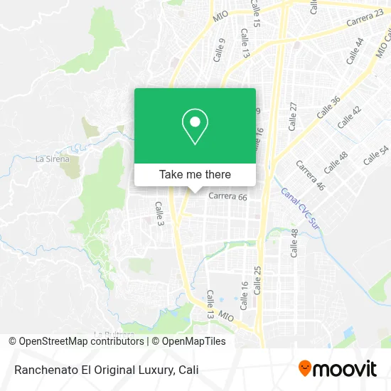 Ranchenato El Original Luxury map