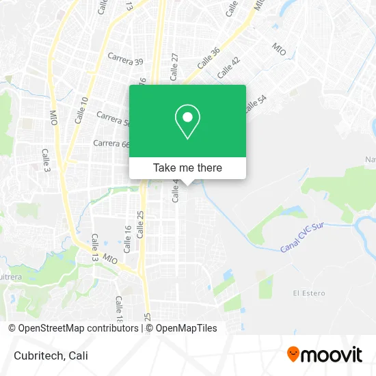 Cubritech map