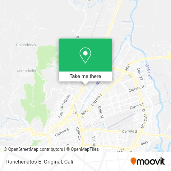 Ranchenatos El Original map