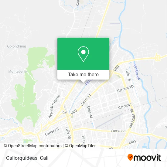 Caliorquideas map