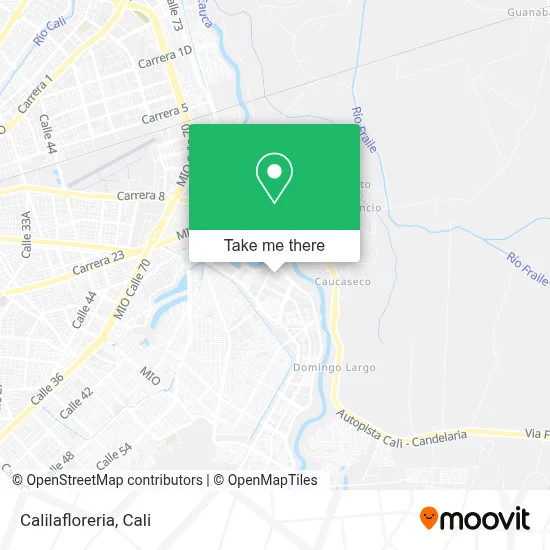 Calilafloreria map