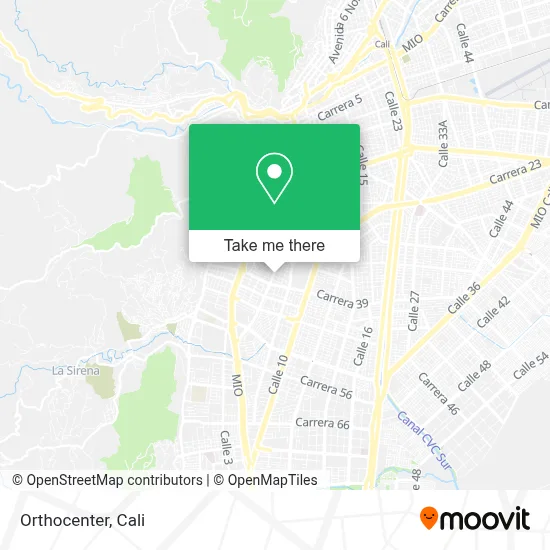 Orthocenter map