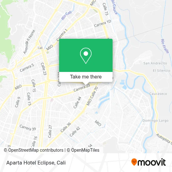 Aparta Hotel Eclipse map