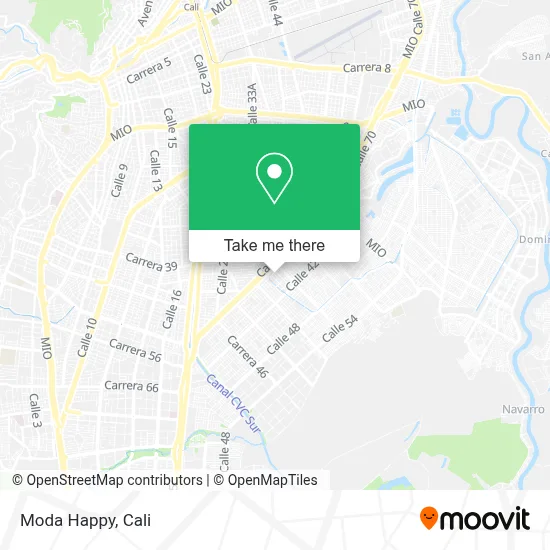 Moda Happy map