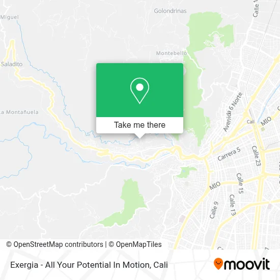 Exergia - All Your Potential In Motion map
