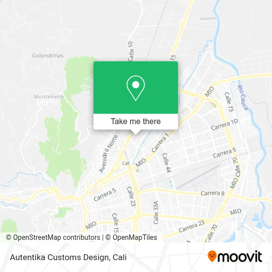Autentika Customs Design map