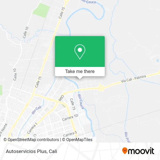 Autoservicios Plus map