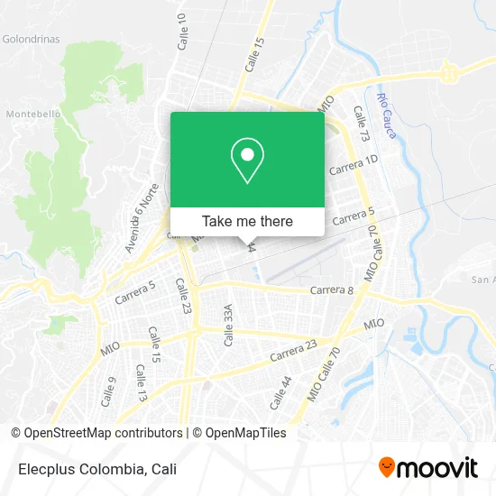 Elecplus Colombia map