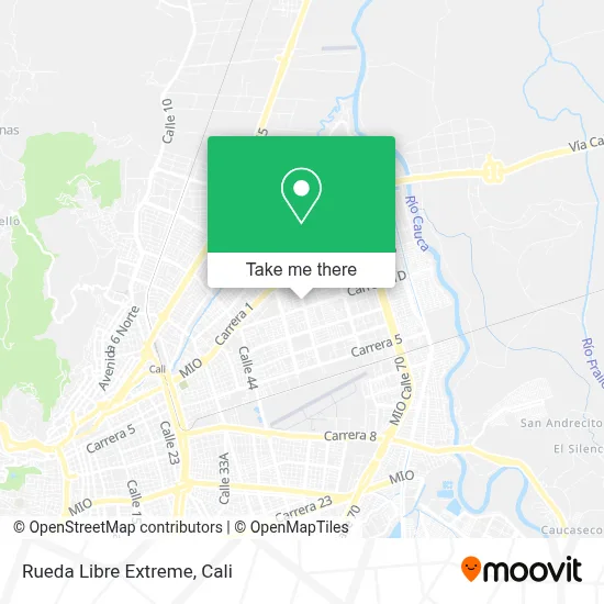 Rueda Libre Extreme map
