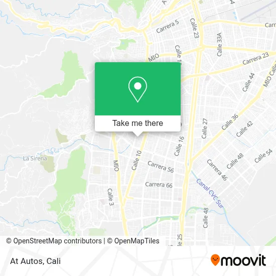 At Autos map