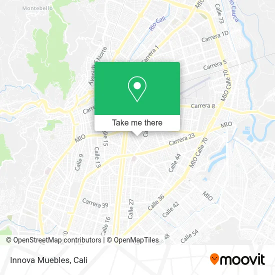 Innova Muebles map