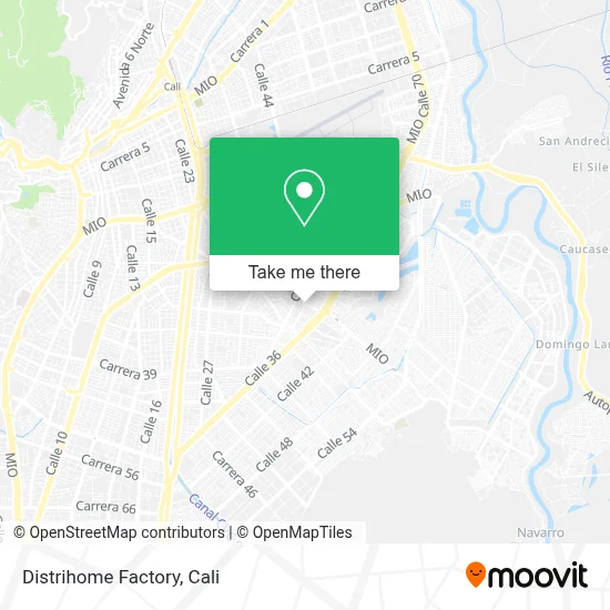 Distrihome Factory map