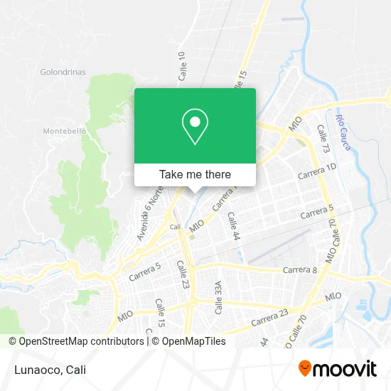 Lunaoco map