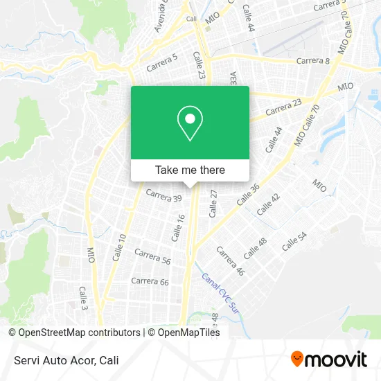 Servi Auto Acor map
