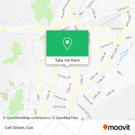 Cell Stiven map