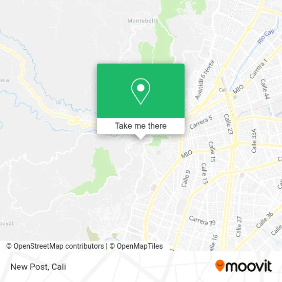 New Post map