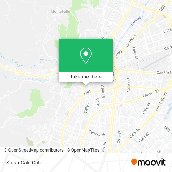 Salsa Cali map