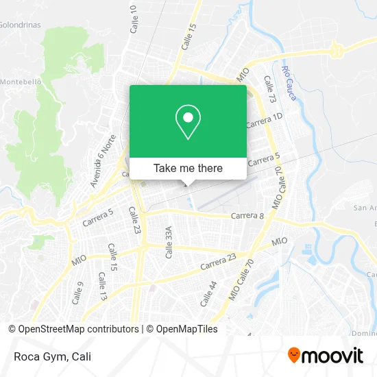 Roca Gym map