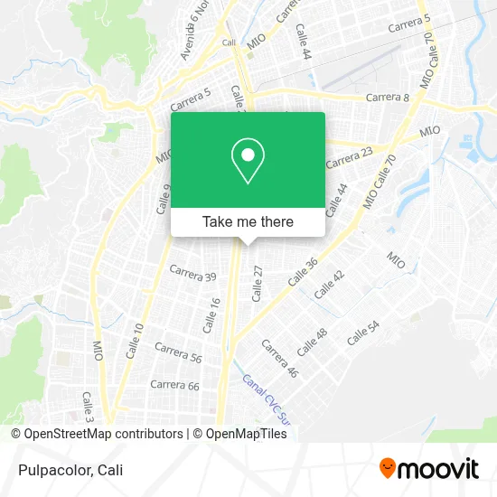 Pulpacolor map