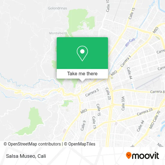 Salsa Museo map