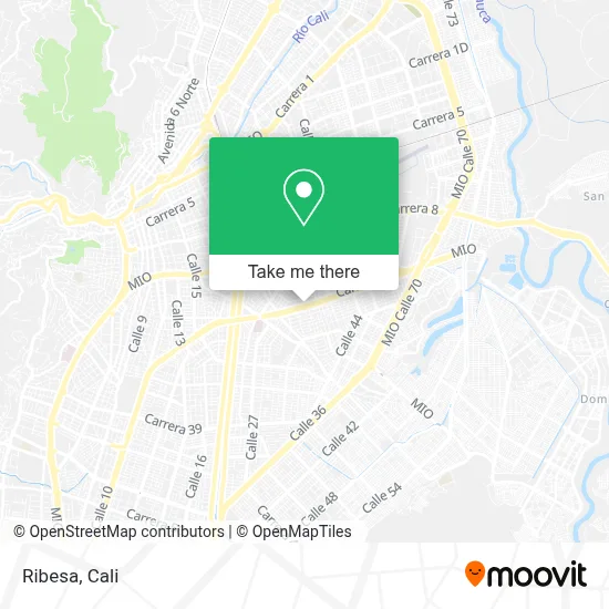 Ribesa map