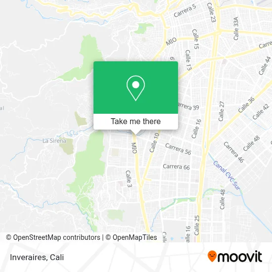 Inveraires map