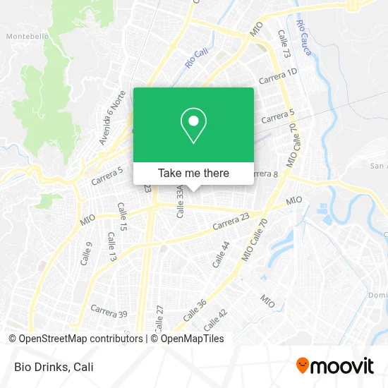 Bio Drinks map