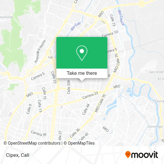Cipex map