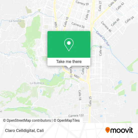 Claro Celldigital map
