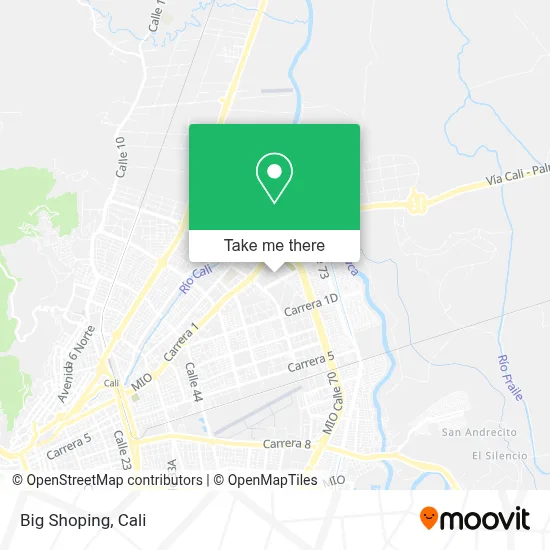 Big Shoping map