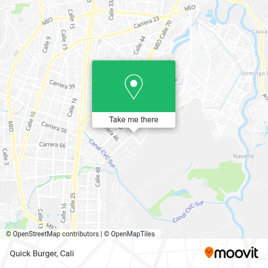 Quick Burger map