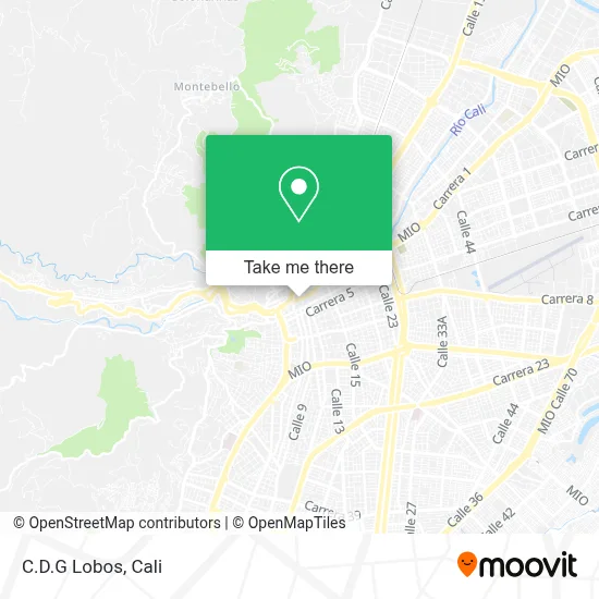 C.D.G Lobos map