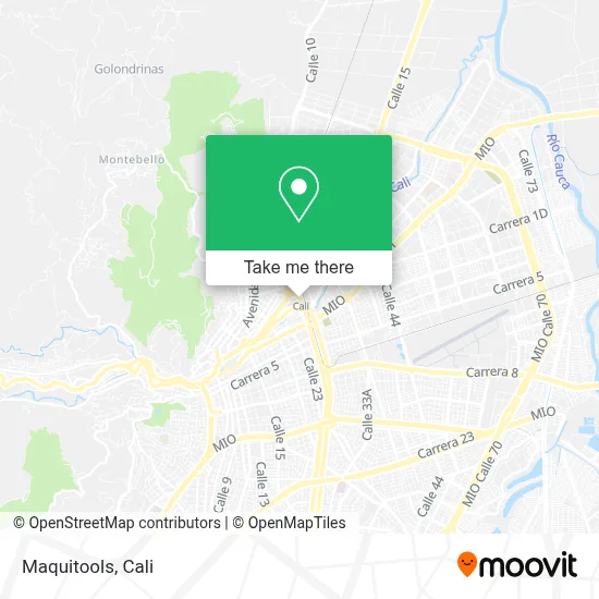 Maquitools map