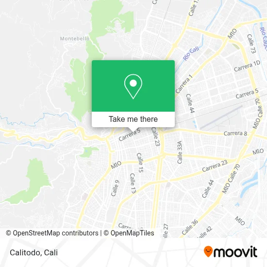 Calitodo map