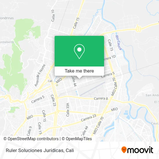 Ruler Soluciones Jurídicas map
