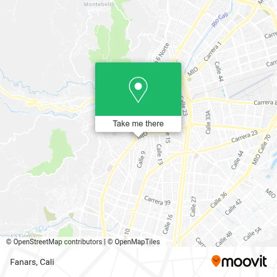 Fanars map