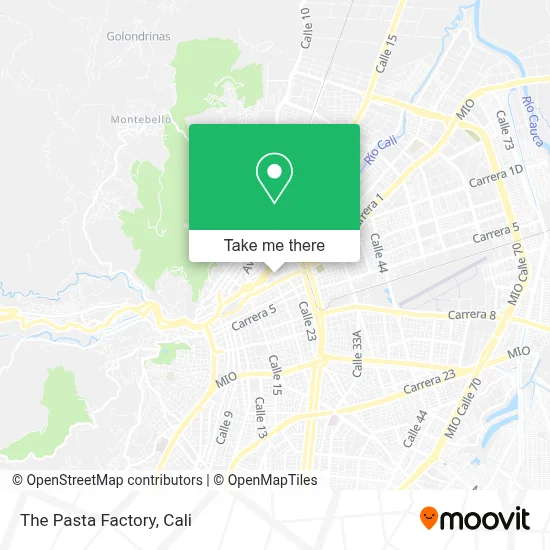 The Pasta Factory map