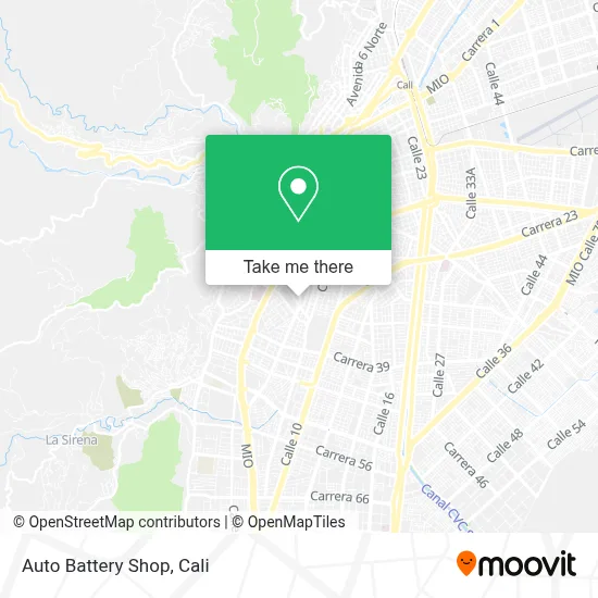 Auto Battery Shop map