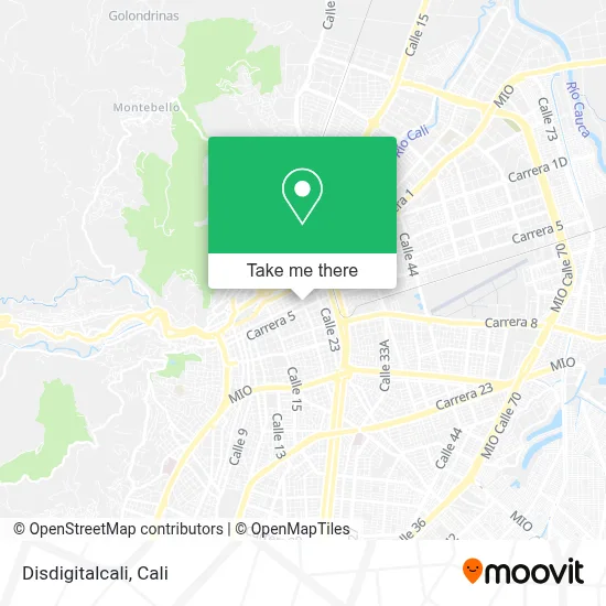 Disdigitalcali map