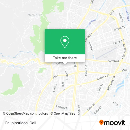 Caliplasticos map