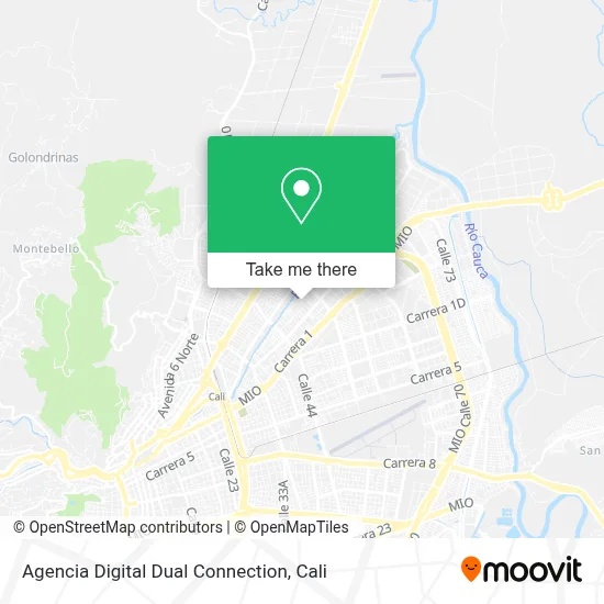 Agencia Digital Dual Connection map