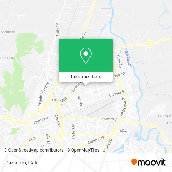 Geocars map