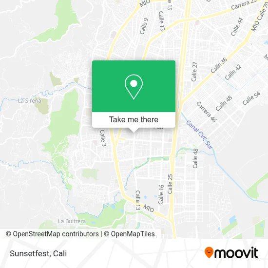 Sunsetfest map