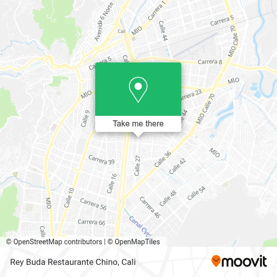 Rey Buda Restaurante Chino map